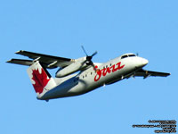 Air Canada Jazz - Bombardier Dash 8 Q100 - C-GANF - FIN 802 (Transféré chez Air Canada Express - Jazz Aviation)